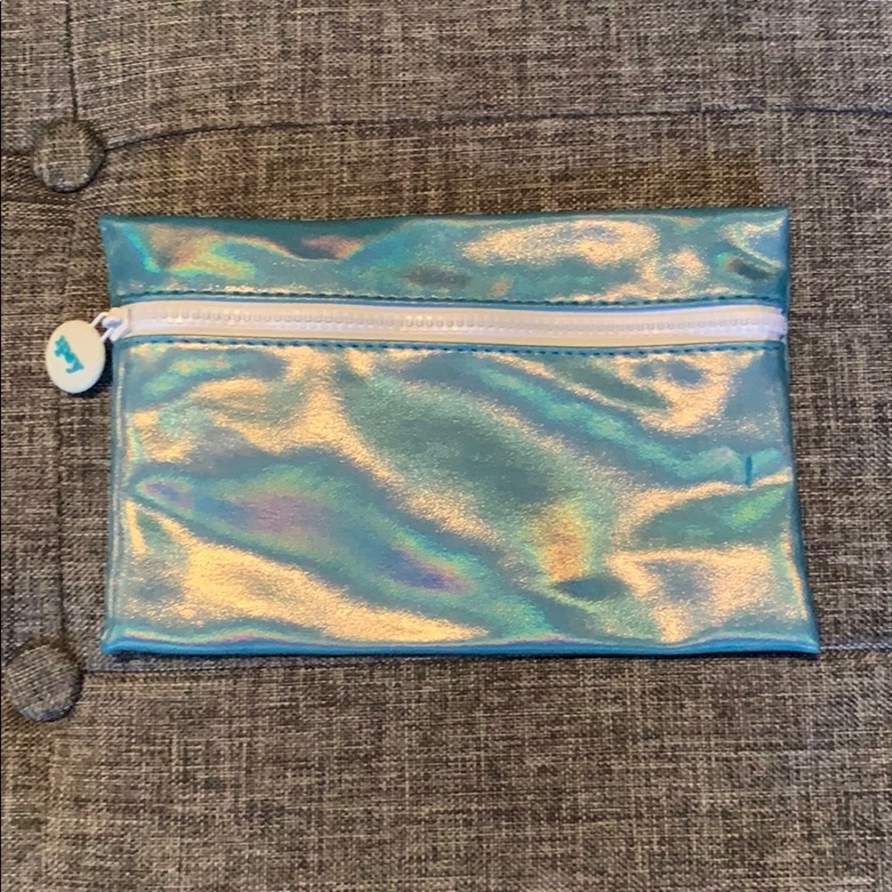 New small holographic makeup bag